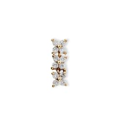 Des Boucles D'Oreilles | Anissa Kermiche Boucle D'Oreille Trio Bronte Dore