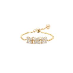 Anneaux | Anissa Kermiche Bague Bronte Dore