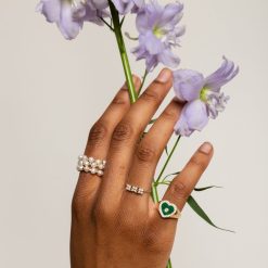 Anneaux | Anissa Kermiche Bague Bronte Dore