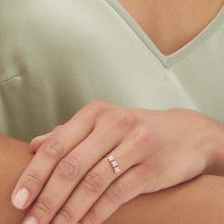 Anneaux | Anissa Kermiche Bague Bronte Dore