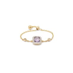 Anneaux | Anissa Kermiche Bague Amethyste Carree