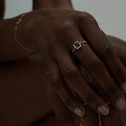 Anneaux | Anissa Kermiche Bague Amethyste Carree