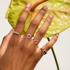 Anneaux | Anissa Kermiche Bague Amethyste Carree