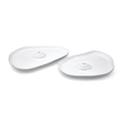 Maison | Anissa Kermiche Assiettes Tatas (Blanc Brillant)