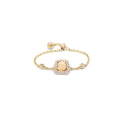 Anneaux | Anissa Kermiche Bague Citrine Carree