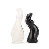 Maison | Anissa Kermiche Paire De Salieres Et Poivrieres Pour Le Corps (Beige, Noir)