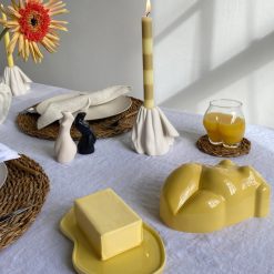 Maison | Anissa Kermiche Paire De Salieres Et Poivrieres Pour Le Corps (Beige, Noir)