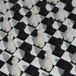 Maison | Anissa Kermiche Paire De Salieres Et Poivrieres Pour Le Corps (Beige, Noir)