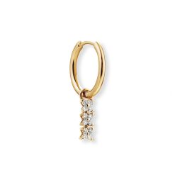 Des Boucles D'Oreilles | Anissa Kermiche Boucle D'Oreille Trio Bronte Dore