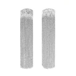 Des Boucles D'Oreilles | Anissa Kermiche Boucles D'Oreilles Grand Fil (Argent)