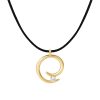 Colliers | Anissa Kermiche Collier Corde Charmeur (Or)