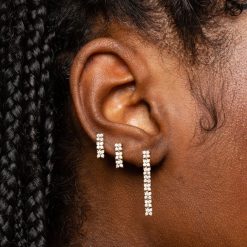 Des Boucles D'Oreilles | Anissa Kermiche Boucle D'Oreille Infini Bronte Dore