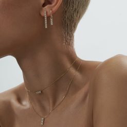 Des Boucles D'Oreilles | Anissa Kermiche Boucle D'Oreille Infini Bronte Dore