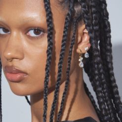 Des Boucles D'Oreilles | Anissa Kermiche Boucles D'Oreilles Creoles Echangistes (Or)
