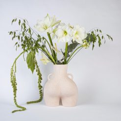 Maison | Anissa Kermiche Vase Poignees D'Amour (Beige Mouchete)