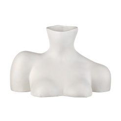 Maison | Anissa Kermiche Vase Breast Friend (Blanc Mat)