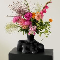 Maison | Anissa Kermiche Vase Ami Du Sein (Noir)